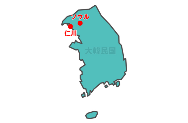 大韓民国｜マップ